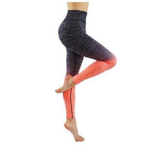 Ombre Yoga Fitness Active Gym High Waist Leggings